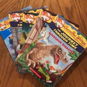 Five Geronimo Stilton books!